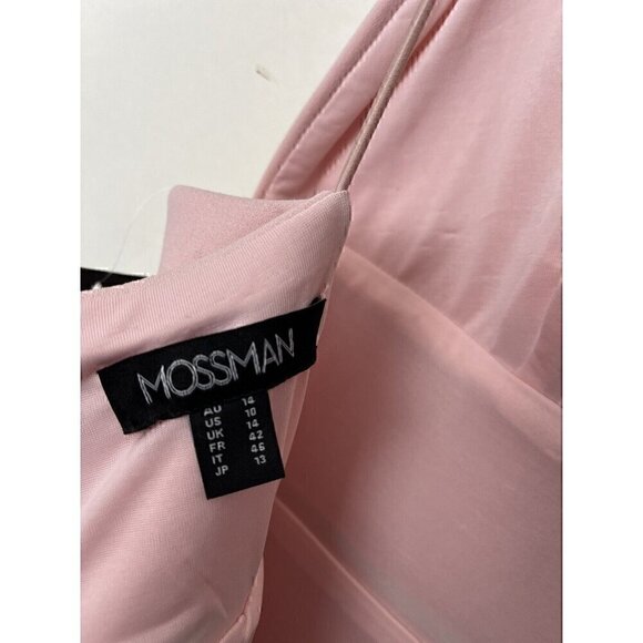 NWT Mossman The Devoted Midi Pink Dress US 10 FR 42 UK 14 0866 - Picture 13 of 13